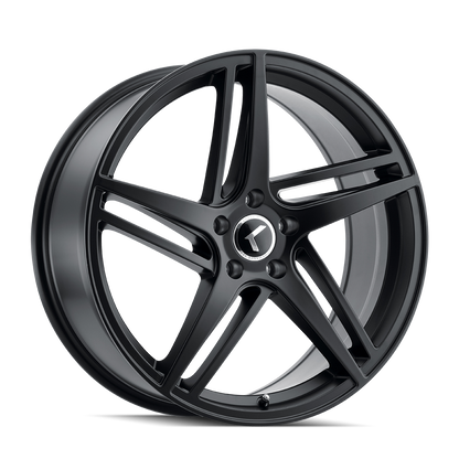KRAZE MILANO KR195 SATIN BLACK 20X8.5 5-120 38MM 74.1MM KR195-2812B38