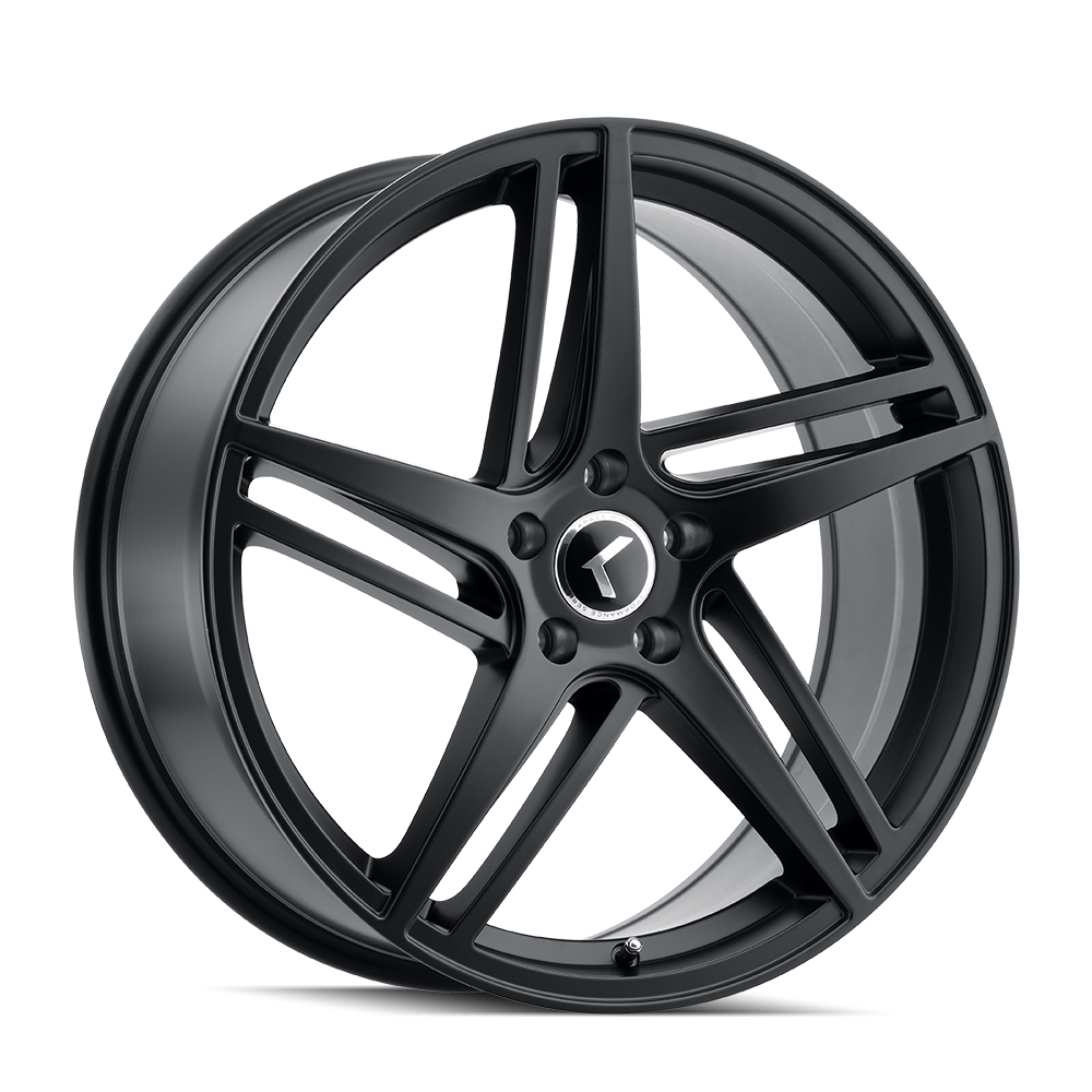 KRAZE MILANO KR195 SATIN BLACK 17X8 5-114.3 38MM 72.62MM KR195-7865B38