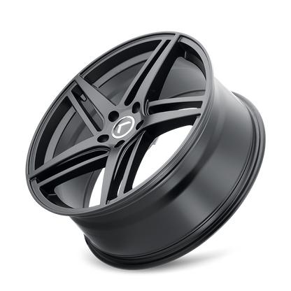 KRAZE MILANO KR195 SATIN BLACK 17X8 5-114.3 38MM 72.62MM KR195-7865B38