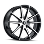 KRAZE TURISMO KR193 GLOSS BLACK MACHINED 18X8 5-112 40MM 66.56MM KR193-8845BM40