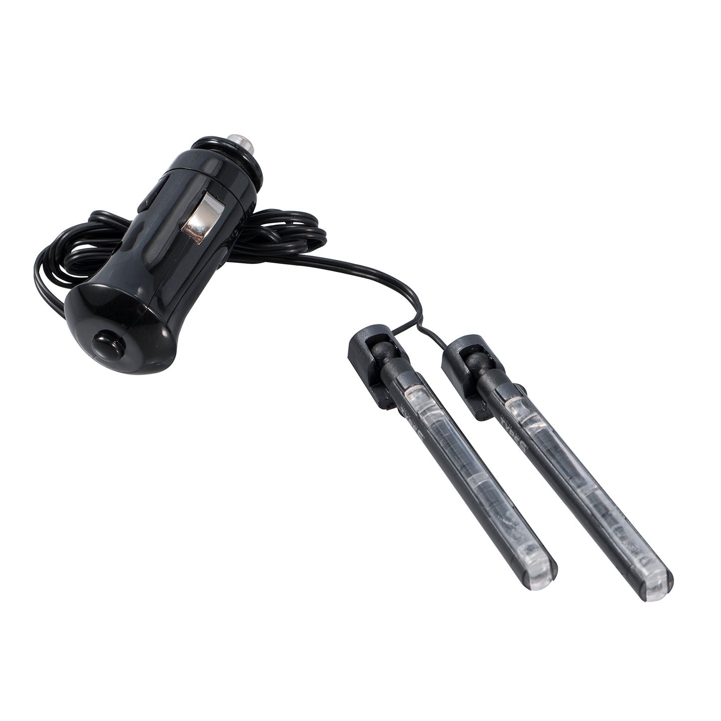 Dual Dash Mood Light Charcoal Gray- Blue LED Light