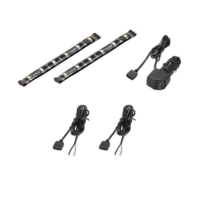 TYPE S 8 In. Interior Strip Lighting W/ 2x4 In. Plug & Glow LED Strips White