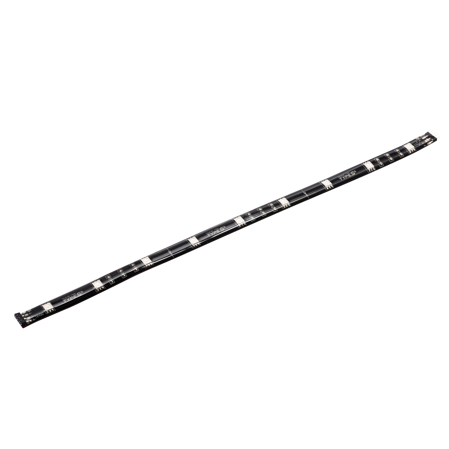 TYPE S 12 In. Vehicle Lighting Extension Strip For Plug & Glow LED Kits MultiClr