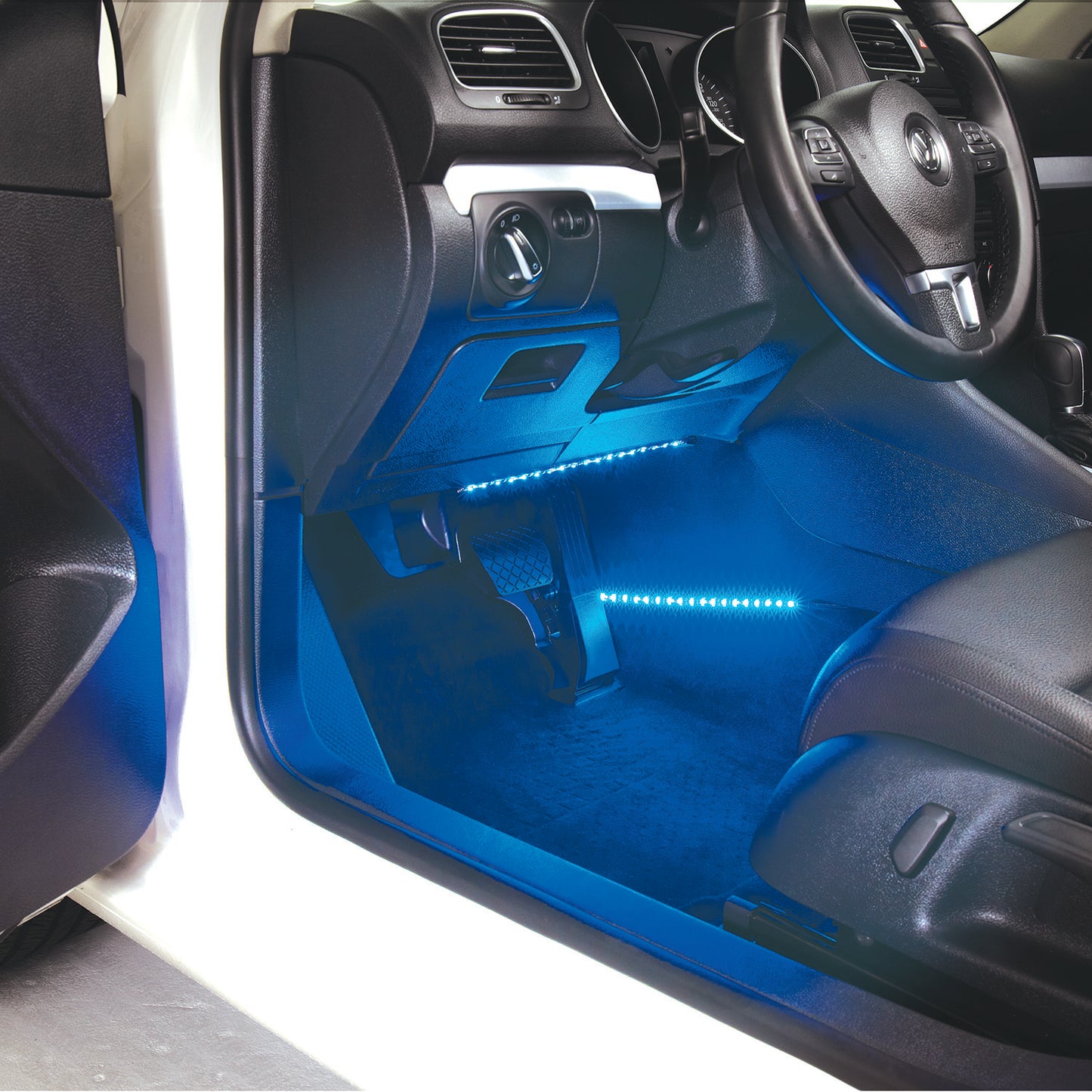 TYPE S 12 In. Vehicle Lighting Extension Strip For HyperBright P&G LED Kits Blue