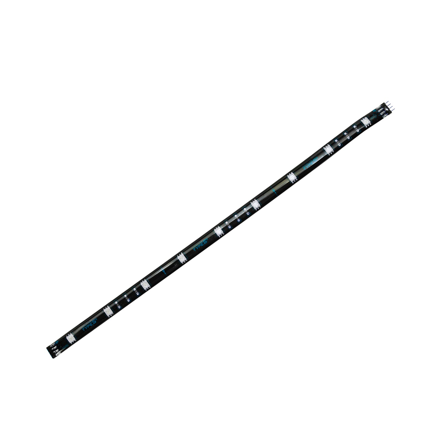 TYPE S 12 In. Vehicle Lighting Extension Strip For HyperBright P&G LED Kits Blue