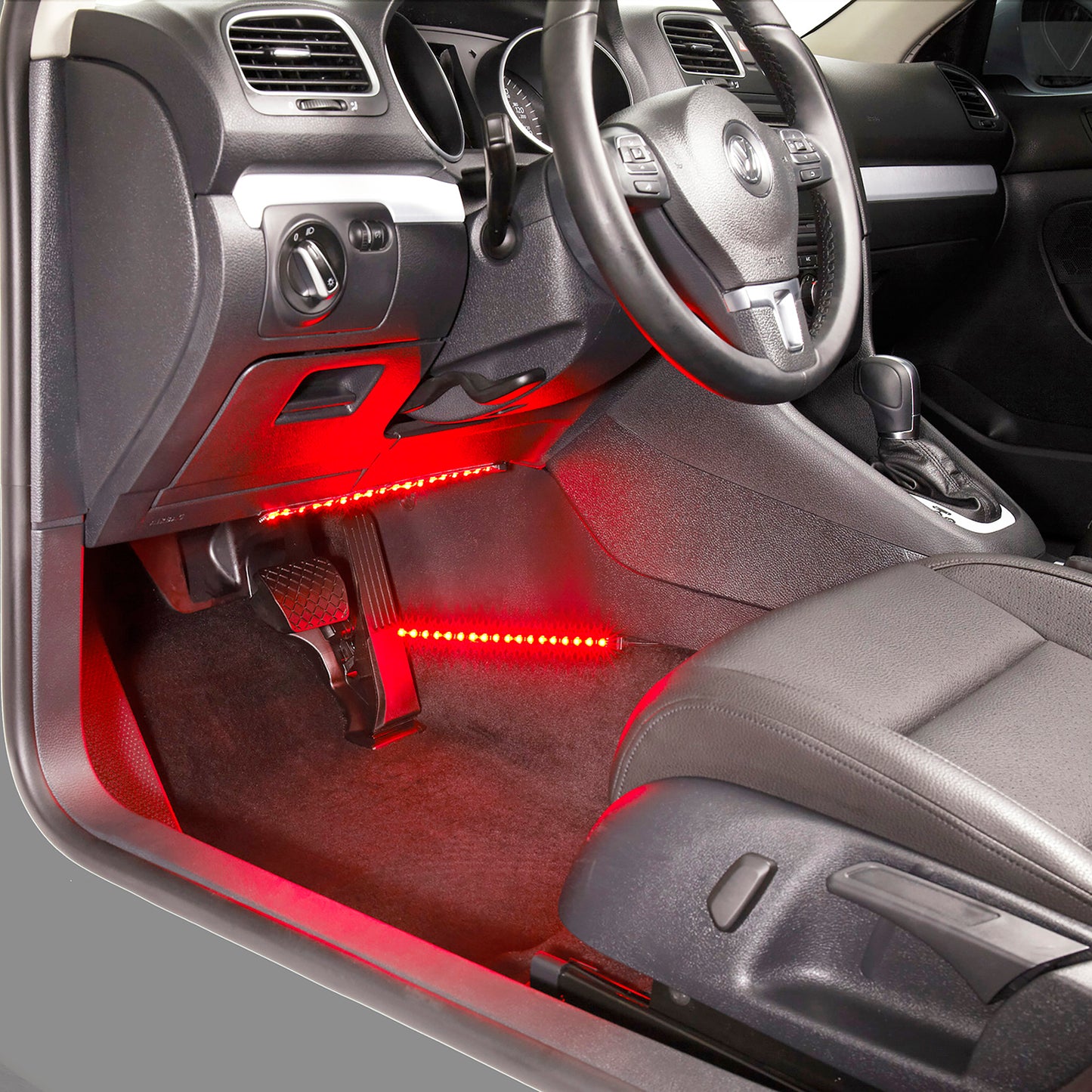 TYPE S 12 In. Vehicle Lighting Extension Strip For HyperBright P&G LED Kits Red
