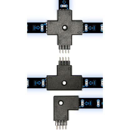 TYPE S Splitter & Extension Kit Compatible W/ All TYPE S Plug & Glow LED Kits