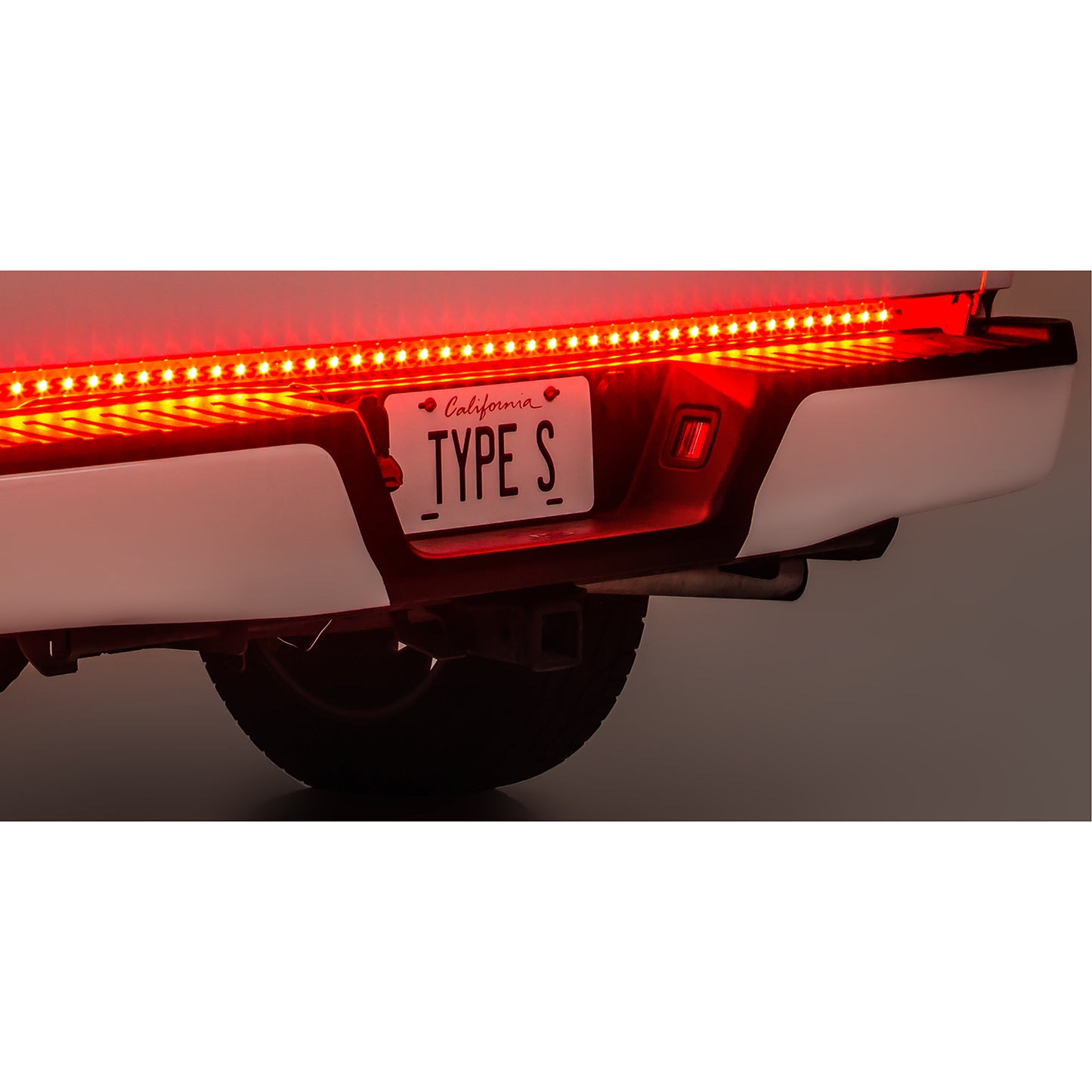 TYPE S LED Tailgate Light W/ Tail Light Sync Adhesive Weatherproof 4-way Conn