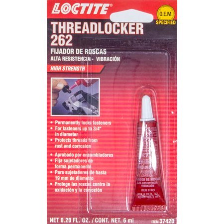 Threadlocker 262 Red 6ml/.20oz - 487231
