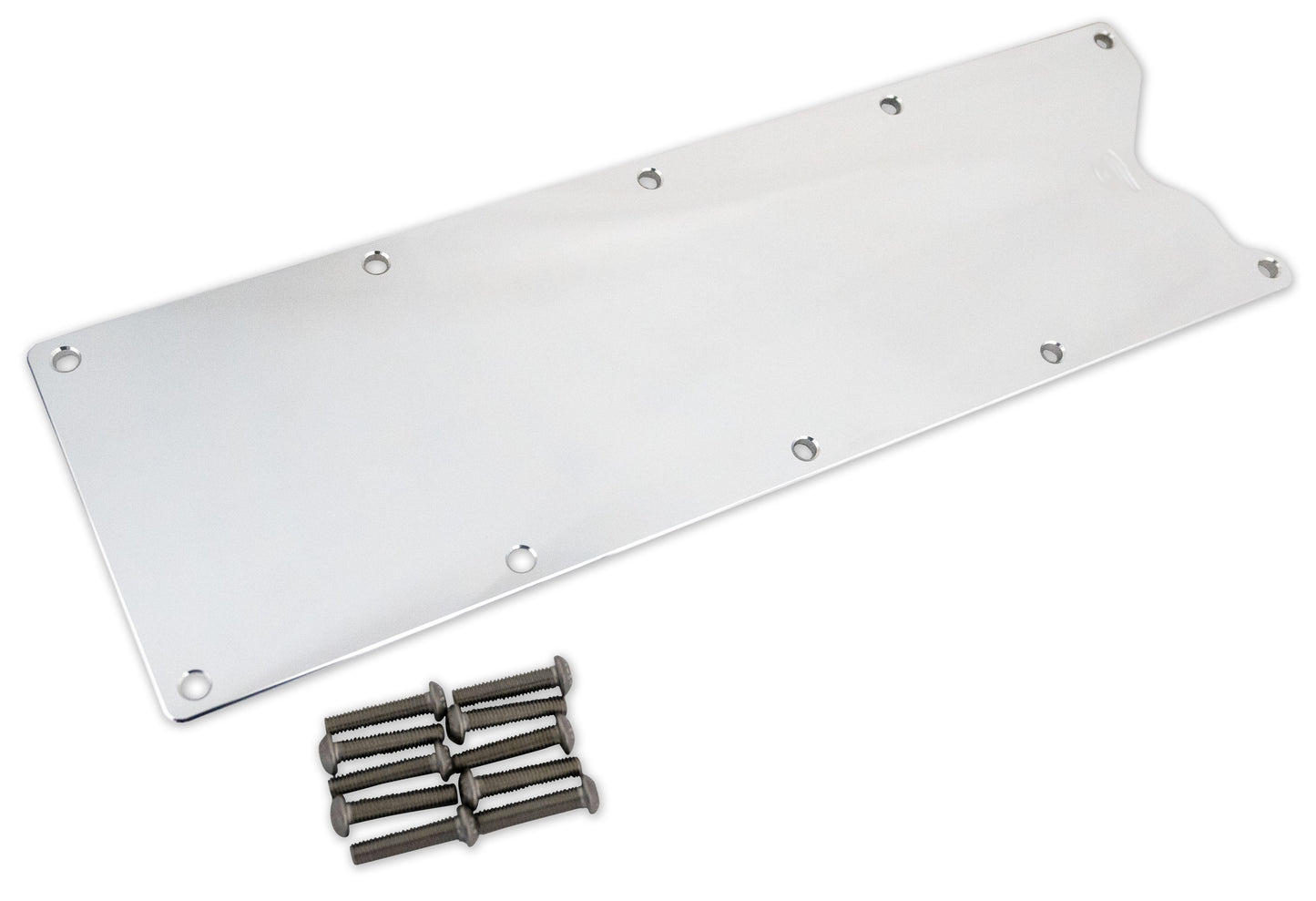 Chevy LS Valley Cover; Knock Sensor Delete; Gen III; Smooth