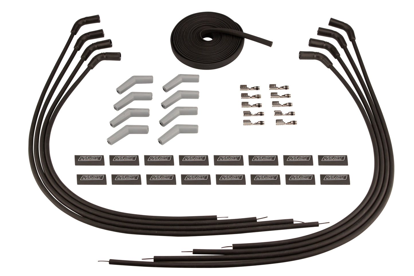 FireWire 45 Degree Cut-To-Fit Wireset For LS Coils W/ Heat Sleeve