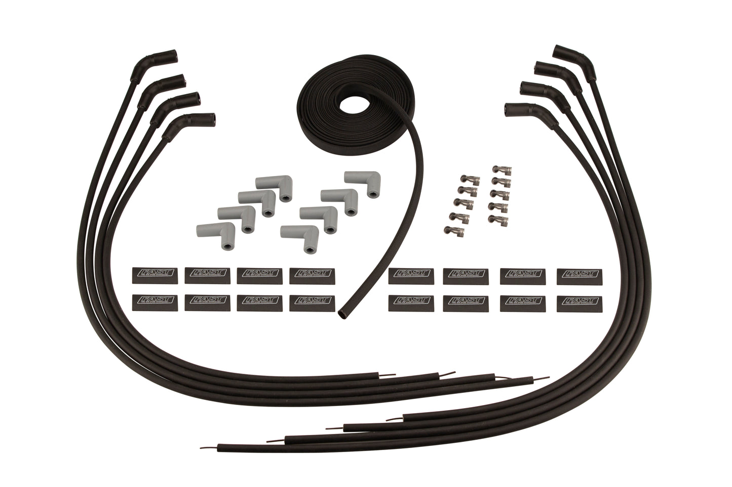 FireWire 90 Degree Cut-To-Fit Wireset For LS Coils W/ Heat Sleeve