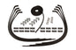 FireWire 90 Degree Cut-To-Fit Wireset For LS Coils W/ Heat Sleeve