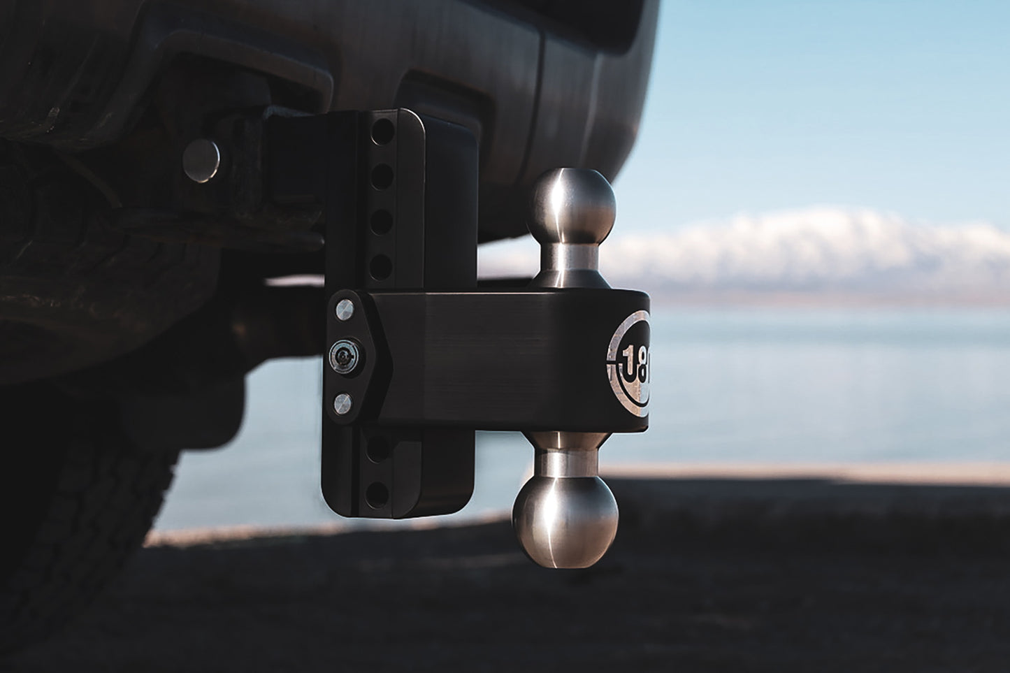 180 Hitch SS Cerakoted 4" Drop Hitch With 2" Shank W/ Keyed Alike WS05
