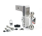180 Hitch Stainless Steel Ball 8" Drop Hitch With 3" Shank Keyed Alike Lockset Included