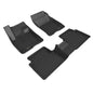 21- Ford Bronco Kagu Rear Floor Liners Black - L1FR14601509