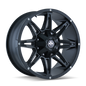 MAYHEM RAMPAGE 8090 MATTE BLACK 18X9 6-135/6-139.7 18MM 106MM