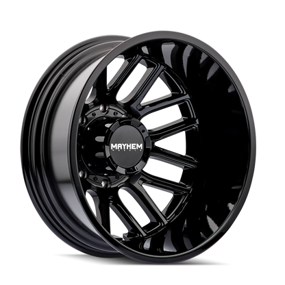MAYHEM COGENT DUALLY 8107D GLOSS BLACK 20X8.25 8-200 -192MM 142MM