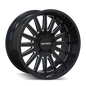 MAYHEM UTOPIA 8114 GLOSS BLACK MILLED 20X10 5-127 -19MM 71.5MM
