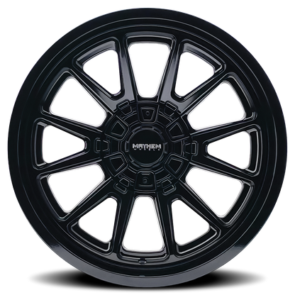MAYHEM INTREPID 8116 GLOSS BLACK 20X9 8-170 0MM 125.2MM