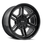 MAYHEM HERMOSA 8117 BLACK MILLED 20X10 8-165.1 -25MM 130.8MM