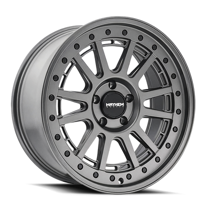 MAYHEM COMPASS 8305 MATTE GUNMETAL W/ BLK BOLT 17X9 5-127 -6MM 78.1MM