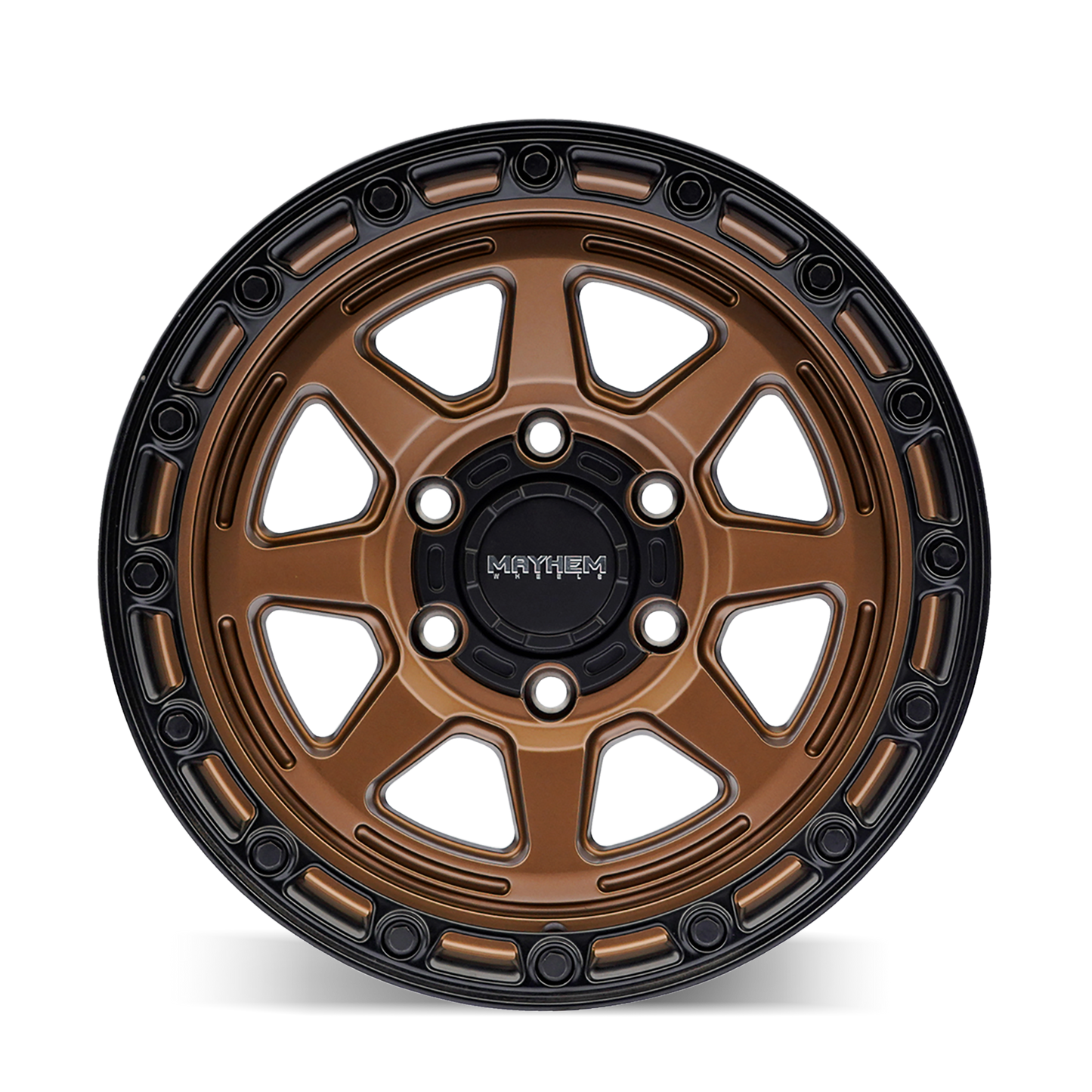 MAYHEM RIDGELINE 8306 SATIN BRONZE 17X8.5 6-135 -6MM 87.1MM