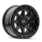 MAYHEM RIDGELINE 8306 SATIN BLACK 17X8.5 6-139.7 -6MM 106.1MM