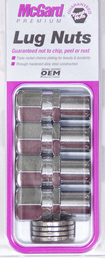 Lug Nut 7/16 Std Shank Racing - 61006