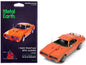 Model Kit 1969 Pontiac GTO Judge Orange with Black Stripes (Moderate Difficulty) Steel Model by Metal Earth - Use code SHOPAPP15 to get 15 percent off  free shipping USA