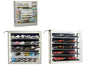 Showcase Wall Mount 5 Tier Display Case White with Mirror Back Panel "Mijo Exclusives" for 1/64-1/43 Scale Models  free shipping USA