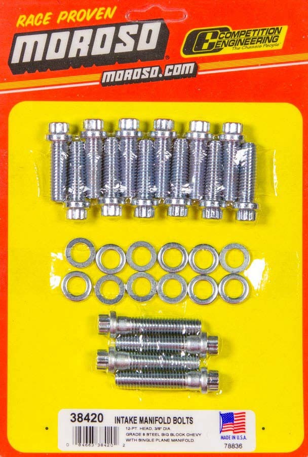 Bb Chevy Intake Bolts - 38420
