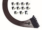 Ultra Plug Wire Set Universal V8 Black - 51010