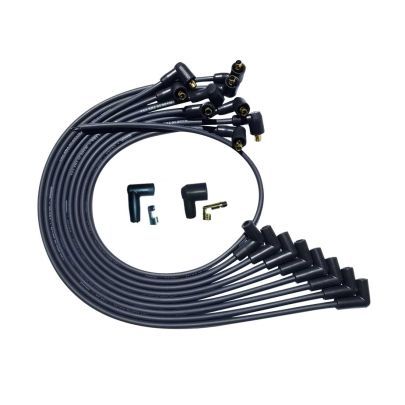 Ultra Plug Wire Set SBC Over V/C Black - 51026
