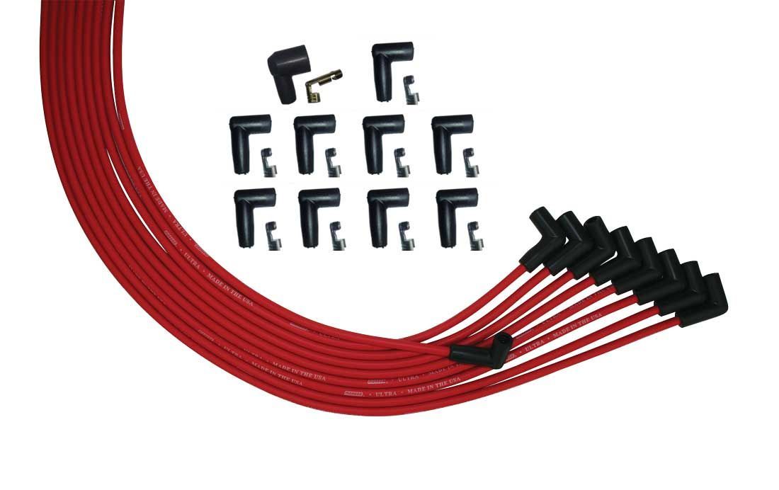Ultra Plug Wire Set Universal V8 Red - 52006