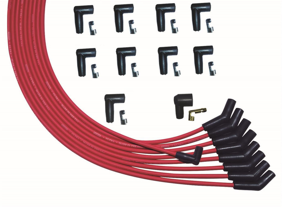 Ultra Plug Wire Set Universal V8 Red - 52009