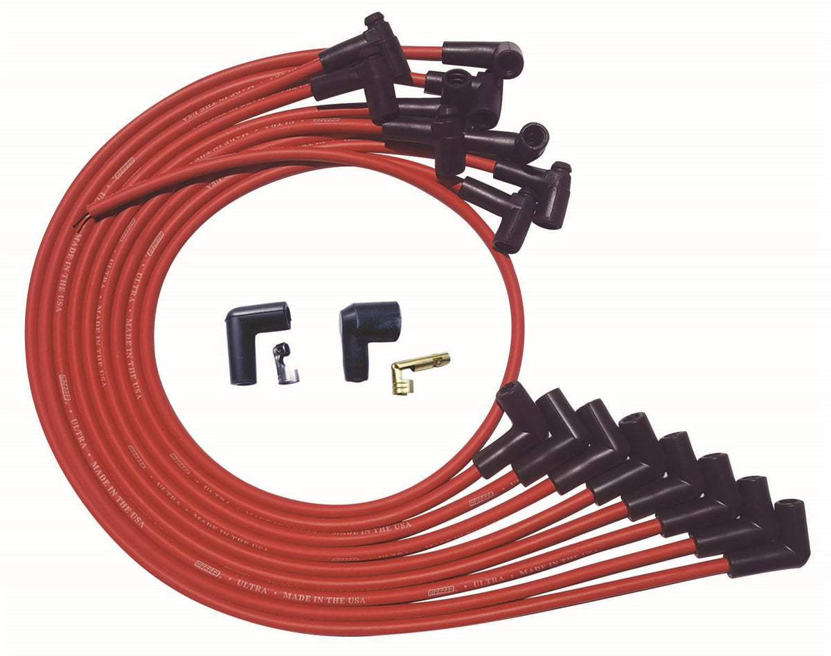 Ultra Plug Wire Set SBC Over V/C Red - 52025