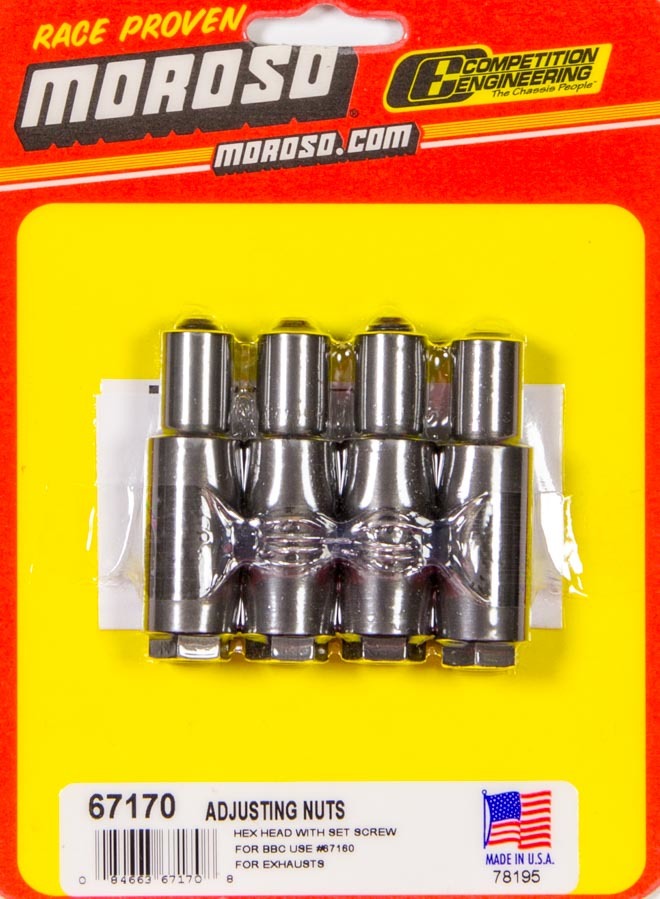 7/16in. Rckr Studs Adj. Nut (4 Pack) - 67170