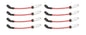 Wire Set 8.5MM Red Ultra 4 - 73742