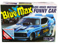 Skill 2 Model Kit "Blue Max" Long Nose Mustang Funny Car 1/25 Scale Model Car by MPC  free shipping USA