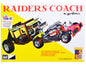 Skill 2 Model Kit George Barris' Super Wild Raiders' Coach 1/25 Scale Model by MPC  free shipping USA