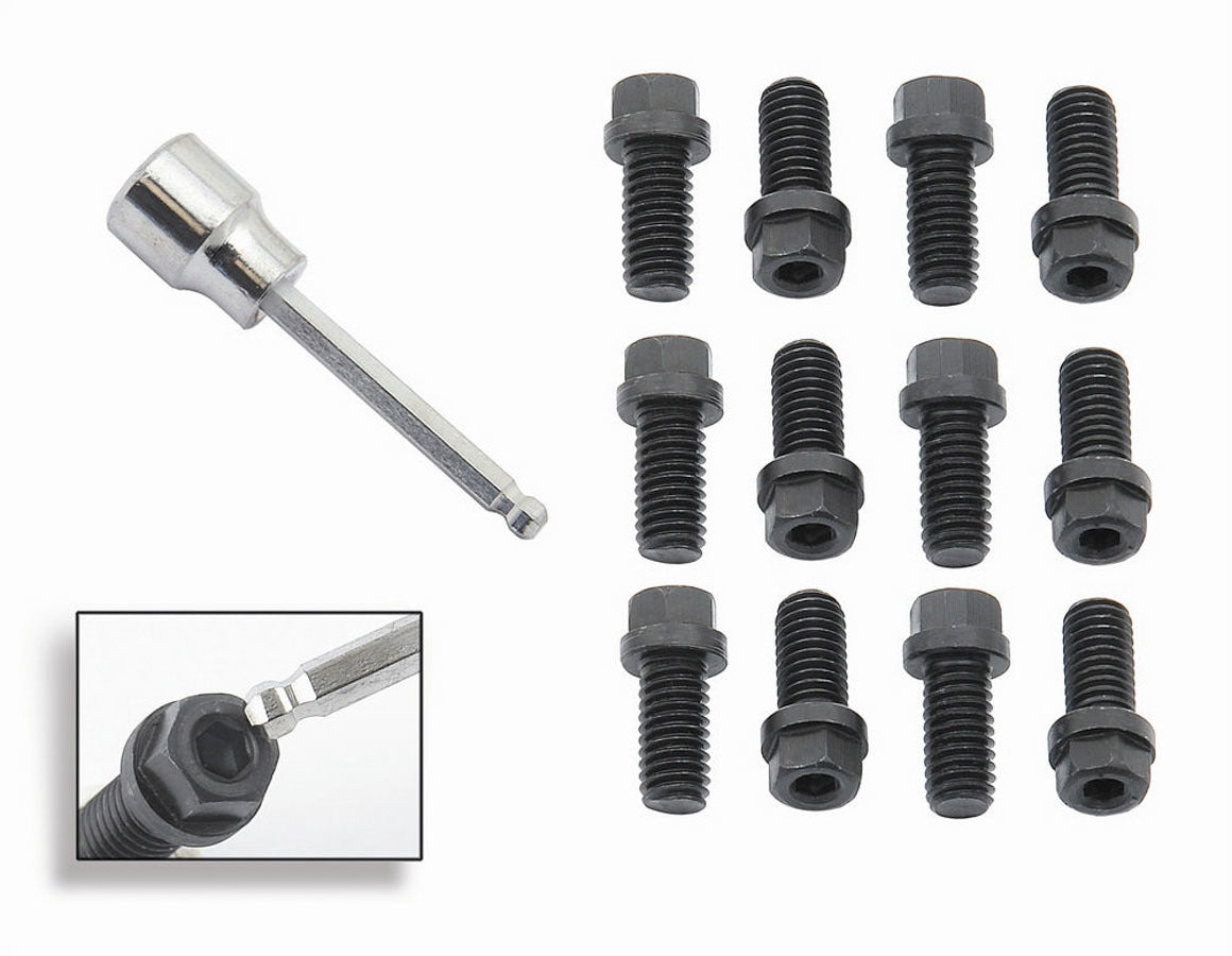 3/8-16 x 3/4 Header Bolt Set (12) Combo Hex & Soc - 3420G