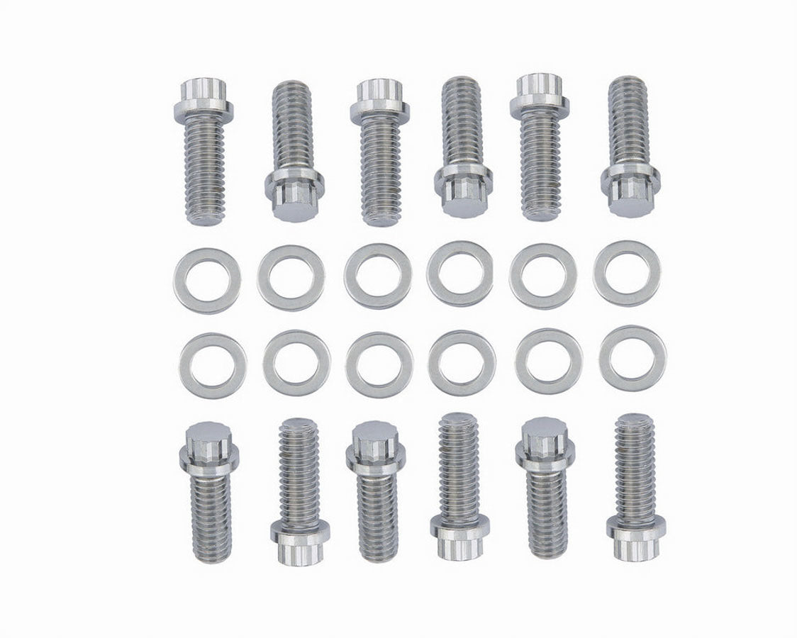 Chrome Intake Bolt Small Block Ch 12-Point - 5003