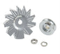 Chrome Alt Fan & Pulley - 6808