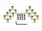Rocker Arm Nuts 3/8 Gold - 920G