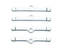 Chrome Valve Cover Clamp - 9817