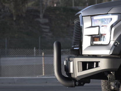 Armordillo 1999-2006 Gmc Sierra 2500/3500 MS Series Matte Black Bull Guard - W/Skid Plate