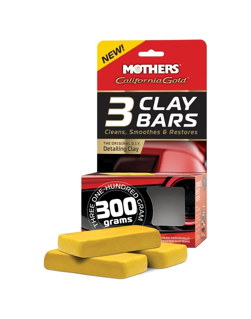 California Gold Clay Bar 3 Pack