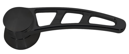 Universal Door Handle For Pre-1948 Ford; Black; Slotted
