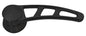 Universal Door Handle For Pre-1948 Ford; Black; Slotted